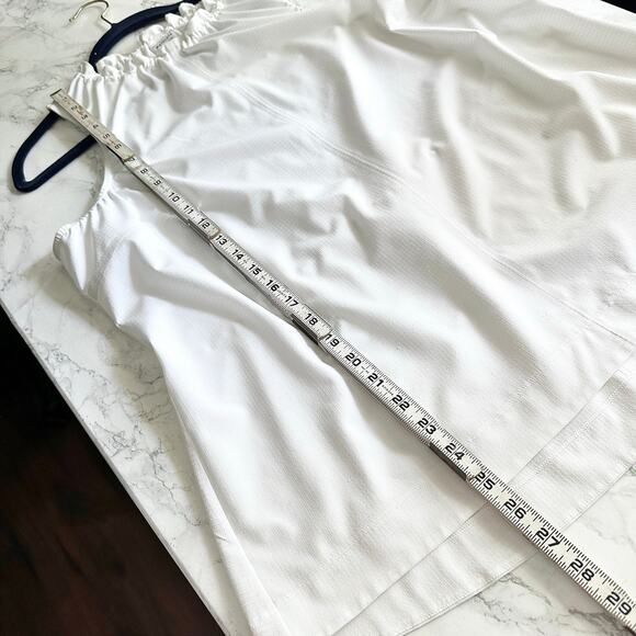 Athleta Boundless Tank bright white adjustable sleeveless women’s size large - Picture 13 of 14